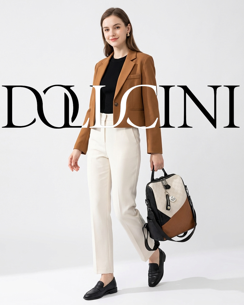 Dollcini Női Hátizsák – Vízálló Műbőr, Elegáns és Praktikus Viselet