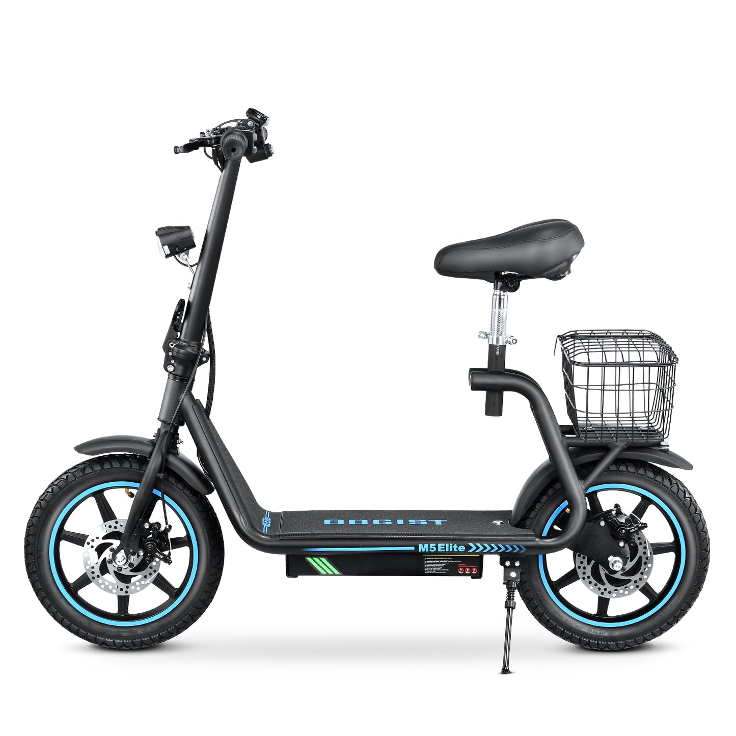 Bogist M5 Elite Electric Scooter 500W – 40 km/h, 45 km Range, 14″ Wheels