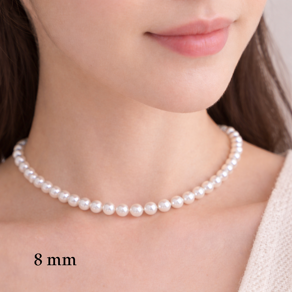 necklace with pearl embellishment, variant, model 548542