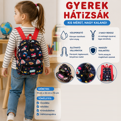 Gyerek Hátizsák Vízálló Iskolatáska , Több Színben