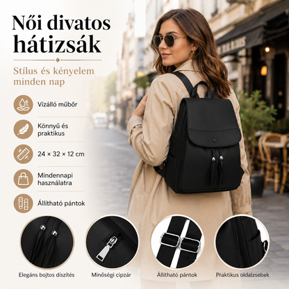 Dollcini Women's Fashion Backpack – Elegant and Practical, Waterproof