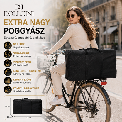 Dollcini Large Travel Bag – Extra Large Capacity, Durable