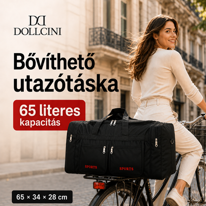 Dollcini Multifunkciós Utazótáska – Többzsebes Sporttáska