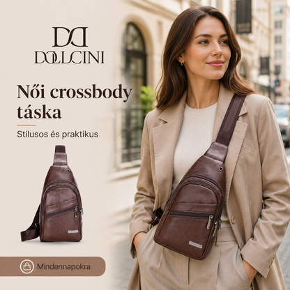 Dollcini Női Műbőr Válltáska – Stílusos és Kompakt Urban Crossbody