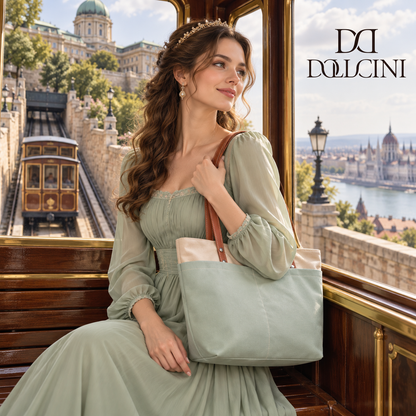 Dollcini Women's Fashionable Crossbody Bag – Nylon, Waterproof and Durable