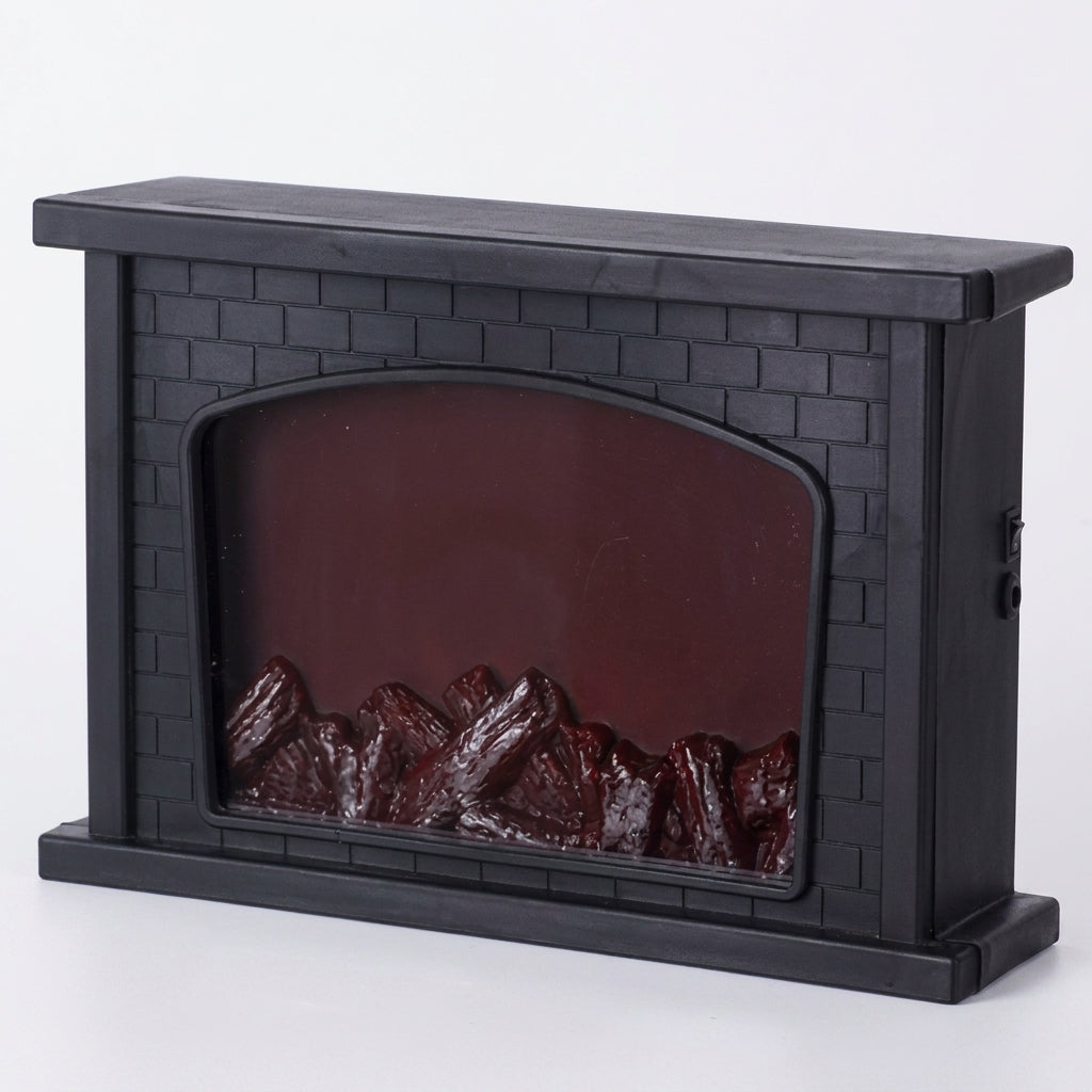 Dollcini Home Decorative LED Fireplace Lamp – USB and Battery Powered