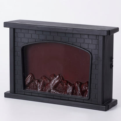 Dollcini Home Decorative LED Fireplace Lamp – USB and Battery Powered