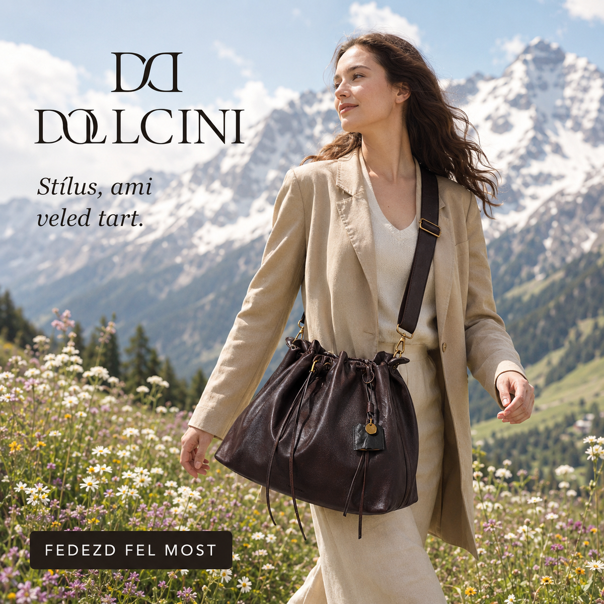 Dollcini Leather Women's Tote Bag – Classic, Elegant