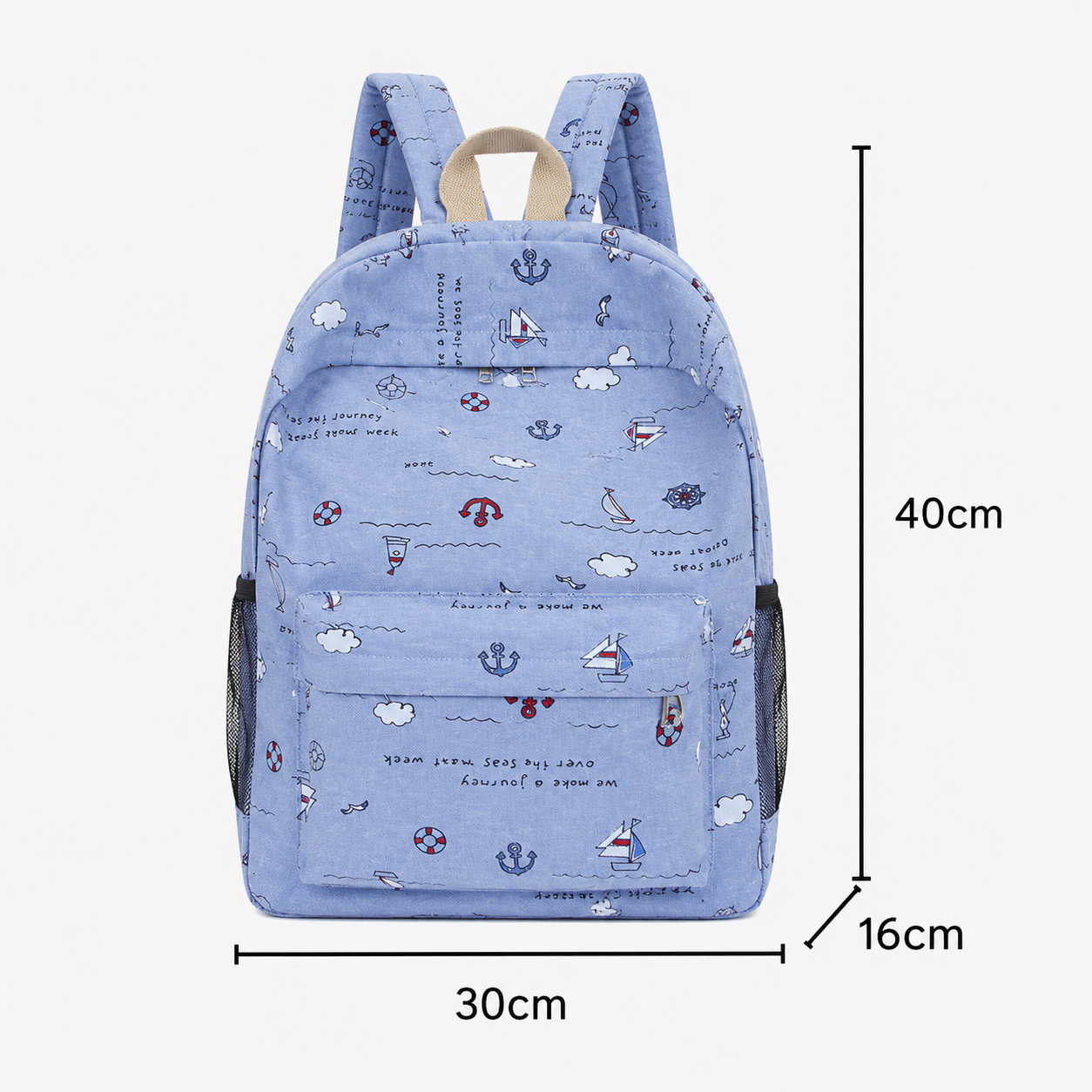 Dollcini Kids Backpack for Hiking – In Blue Color
