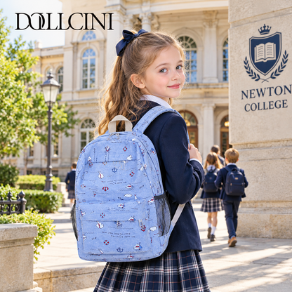 Dollcini Kids Backpack for Hiking – In Blue Color