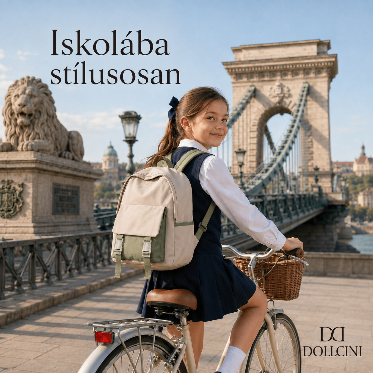 Dollcini Iskolatáska – Prémium Minőségű, Tartós és Kényelmes