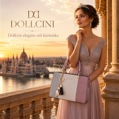 Dollcini Elegant Women's Handbag – Faux Leather, Everyday Wear