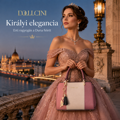 Dollcini Elegant Women's Handbag – Faux Leather, Everyday Wear