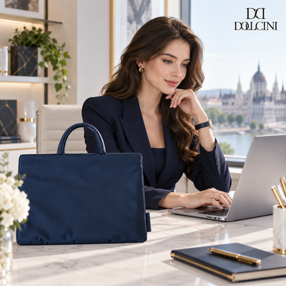 Dollcini Waterproof Laptop Bag – Stylish and Durable, For Daily Use