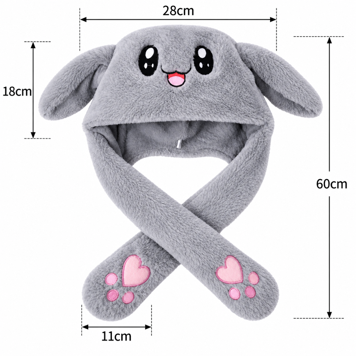 Dollcini Home Plush Hat – Multiple Colors