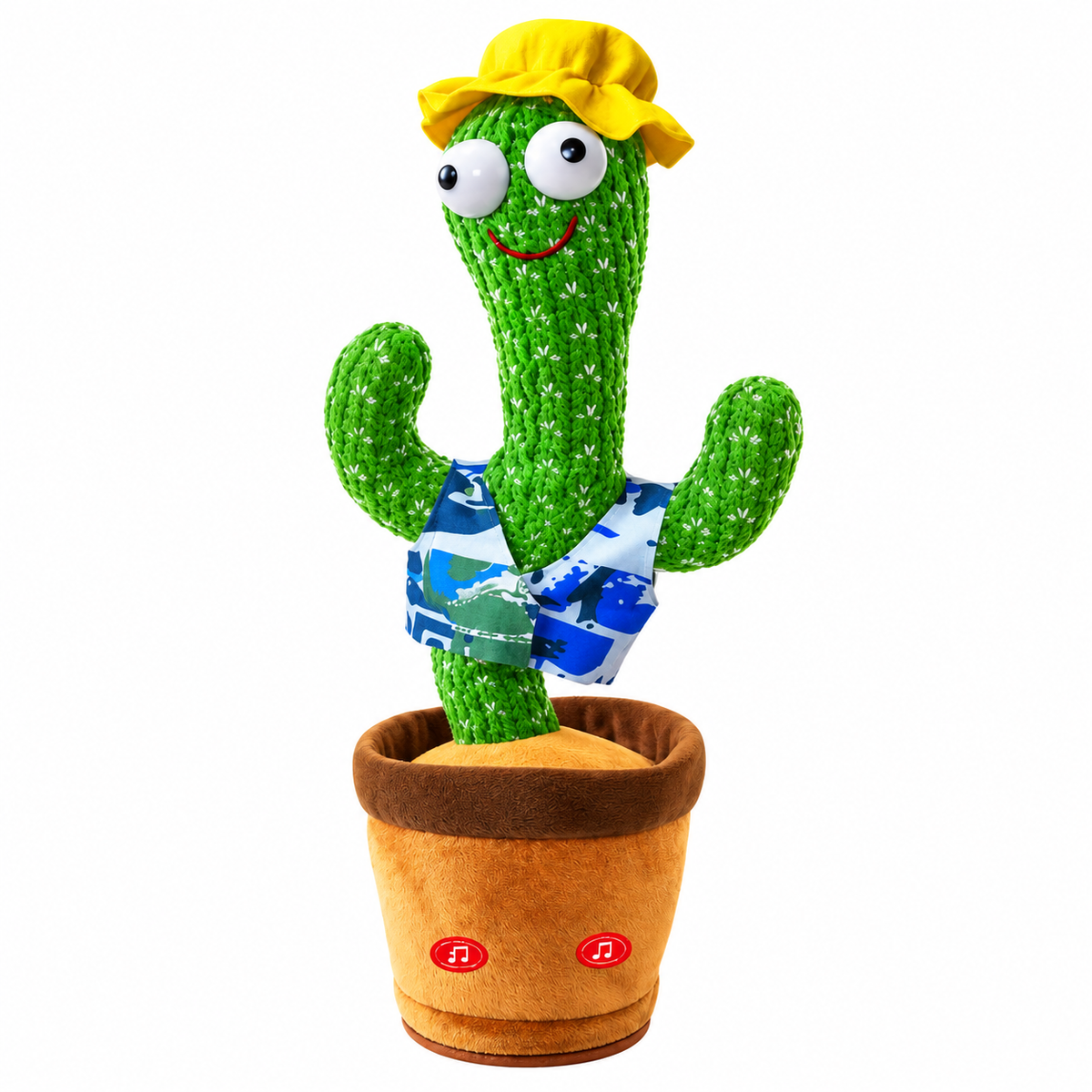 Dollcini Home Dancing Cactus Toy – Interactive Plush