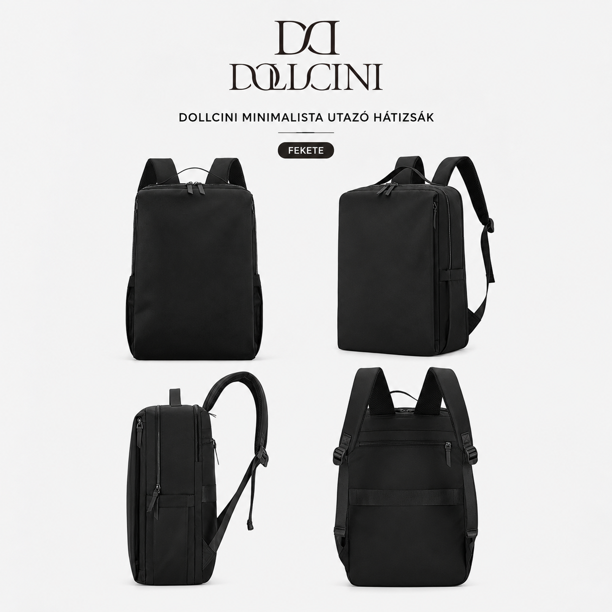 Dollcini Női Vízálló Laptop Hátizsák – 15.6”-os, Utazáshoz