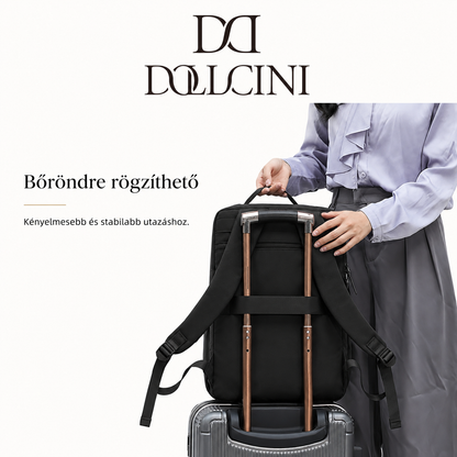 Dollcini Női Vízálló Laptop Hátizsák – 15.6”-os, Utazáshoz