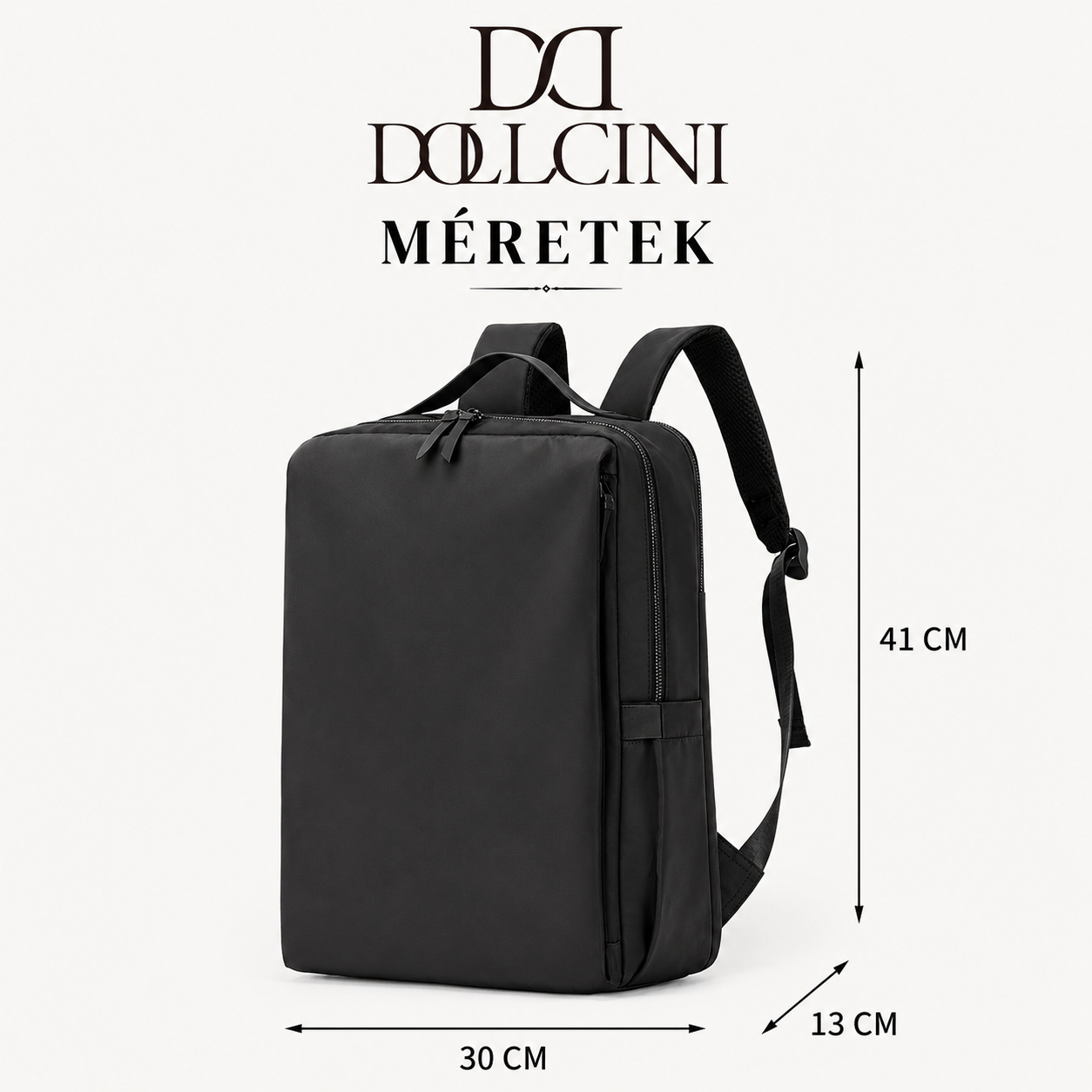 Dollcini Női Vízálló Laptop Hátizsák – 15.6”-os, Utazáshoz