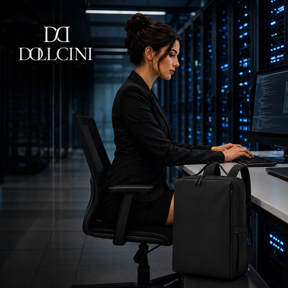 Dollcini Női Vízálló Laptop Hátizsák – 15.6”-os, Utazáshoz