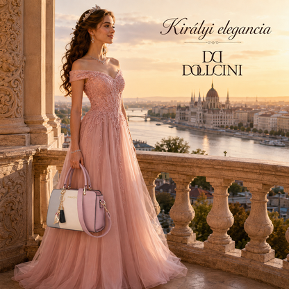 Dollcini Elegant Women's Handbag – Faux Leather, Everyday Wear