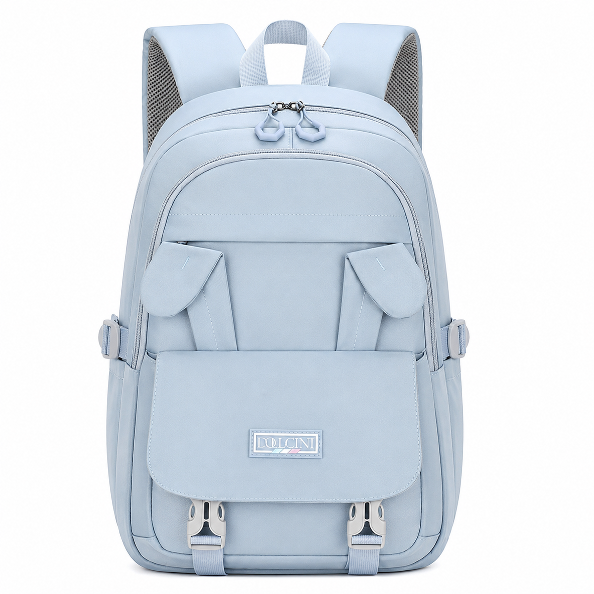 Dollcini Bunny Ear Girl Backpack – Cute, Waterproof School Bag