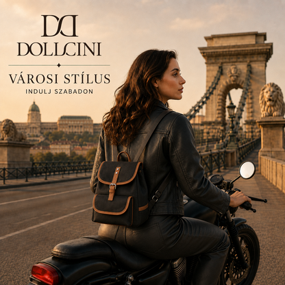 Dollcini women’s backpack – compact, elegant everyday bag