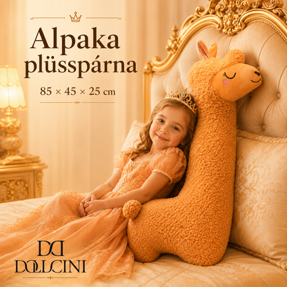 Dollcini Soft Alpaca Plush Toy – Huggable Animal Figure 109 cm