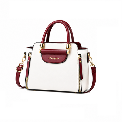 Dollcini Elegant Women's Shoulder Bag – Waterproof Faux Leather, Multiple Colors