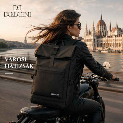 Dollcini Unisex Waterproof Laptop Backpack – Made of Oxford Material, Multi-Compartment, Lightweight and Durable Design