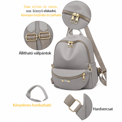 Dollcini Stylish Women's Backpack – Waterproof, Elegant and Practical