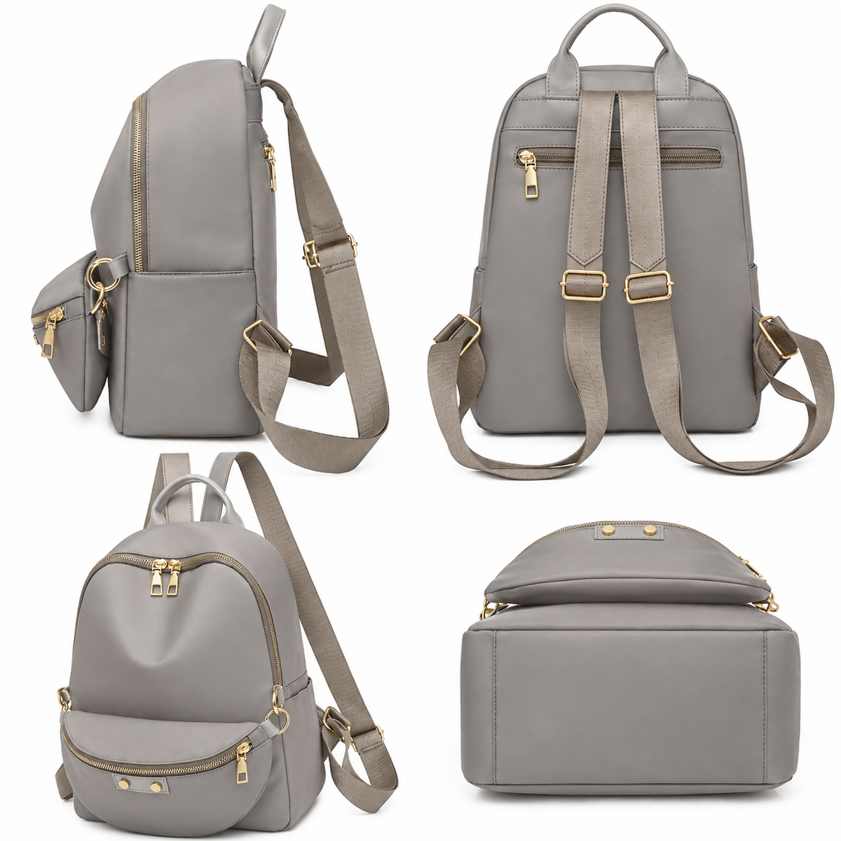 Dollcini Stylish Women's Backpack – Waterproof, Elegant and Practical