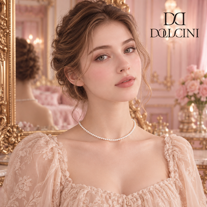 Dollcini Classic Pearl Strand – Pearl Necklace (4 / 8 / 10 mm)