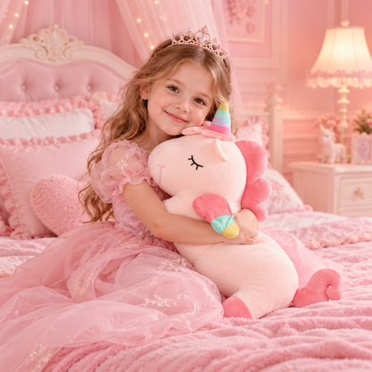 Dollcini DreamPets Soft Plush Toy – Goose, Capybara, and Unicorn Figure