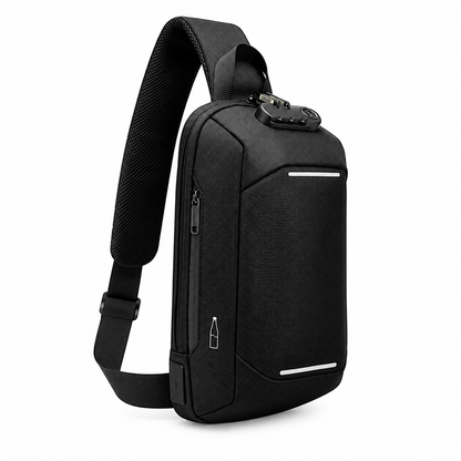 Dollcini Scratch-Resistant Men's Business Side Bag – Waterproof, Wear-Resistant