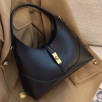 Dollcini Elegant Women's Handbag with Detachable Cosmetic Pouch and Adjustable Shoulder Strap