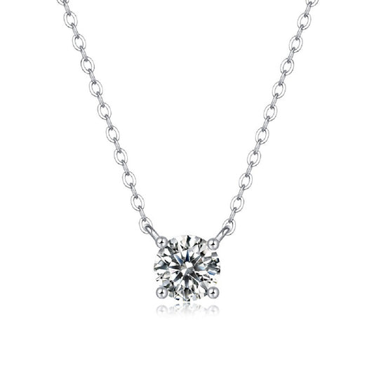 Dollcini 3 Karátos Moissanite Nyaklánc – 925 Ezüst