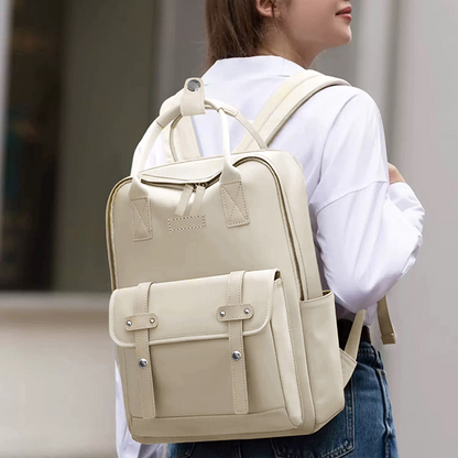 Dollcini Unisex Business Travel Backpack – Fits 16” Laptop, Expandable, Water-Resistant (36–55L)