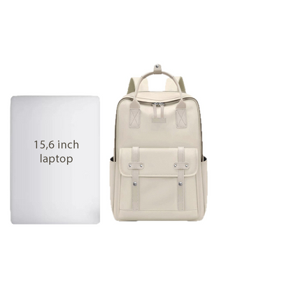 Dollcini Unisex Business Travel Backpack – Fits 16” Laptop, Expandable, Water-Resistant (36–55L)