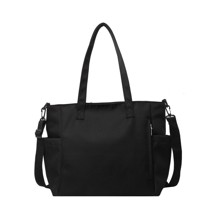 Dollcini, Nagy Méretű Textil Tote Táska – Urban Simplicity Stílus, Puha Kialakítás, Mindennapi Használatra