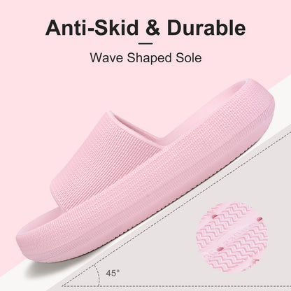Dollcini Otthon, puha masszázspapucsok, unisex papucs, vastag talpú EVA papucsok, több színben, méretben és stílusban, tökéletesek otthonra és fürdőszobáb