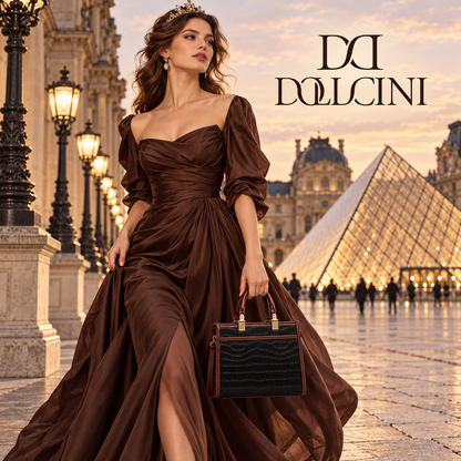 Dollcini Fashionable Women's Crossbody Bag – Elegant and Practical Faux Leather