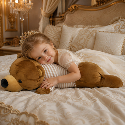 Dollcini Home Long Plush Bear – 75 cm, Multiple Colors