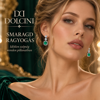 Dollcini, 925 Sterling Silver Green & Blue Stone Jewelry Collection – Ring, Necklace, Earrings or 4-Piece Set