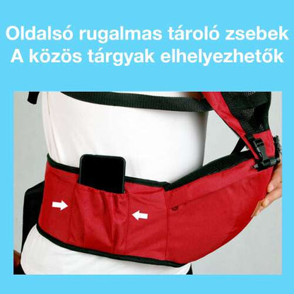 Dollcini, Ergonomikus Babahordozó, Többféle pozícióval, 15 kg, Több színben