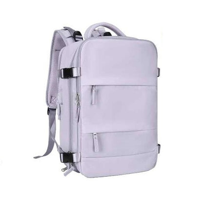 Dollcini Waterproof Men's Travel Backpack – Scratch-Resistant, Double Zipper