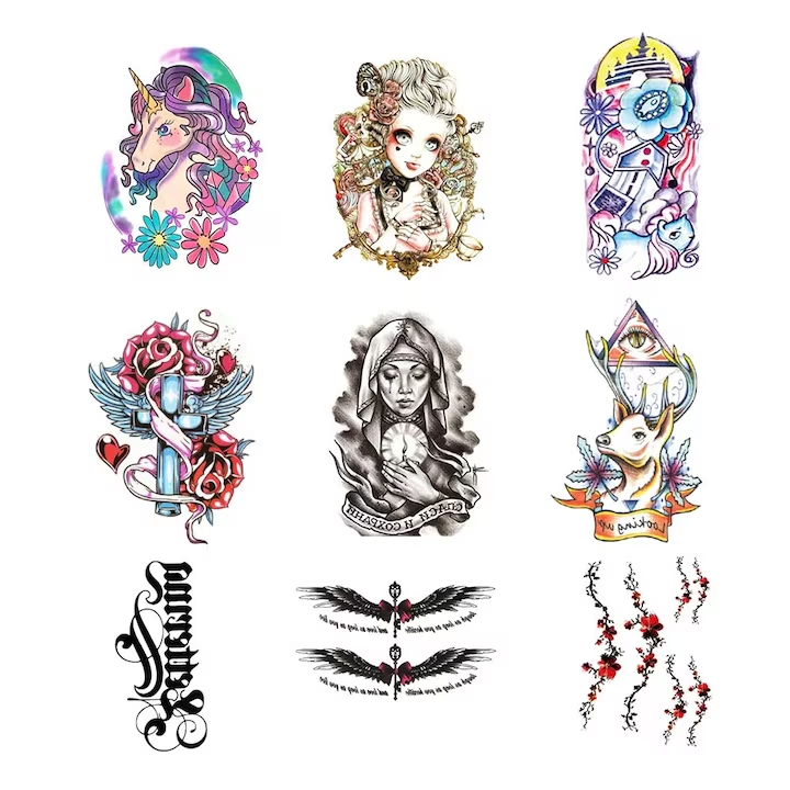 temporary tattoo stickers