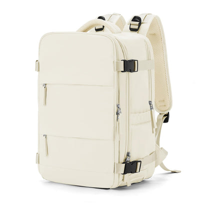 Dollcini Waterproof Men's Travel Backpack – Scratch-Resistant, Double Zipper