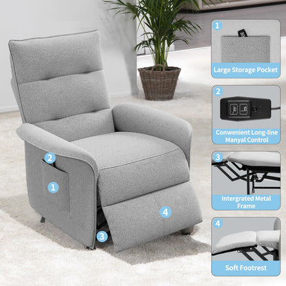Dollcini Otthon Elektromos Relax Fotel – Emelőfunkcióval és Távirányítóval