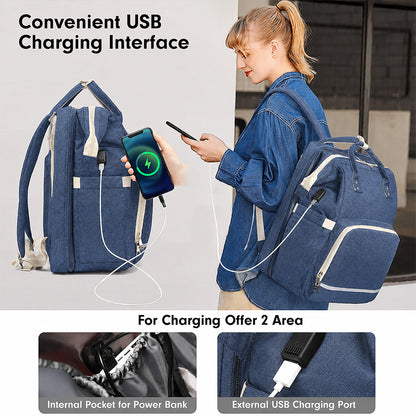 Dollcini Multifunctional Baby Backpack – Foldable Baby Bed